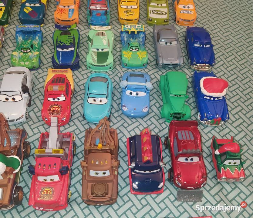Disney Pixar Cars Auta 66 sztuki Gdańsk