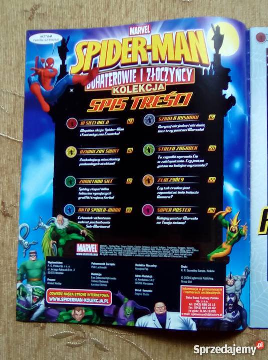 SPIDERMAN BOHATEROWIE I ZŁOCZYŃCY 13 Komiksy Książki i Podręczniki lubelskie Piszczac