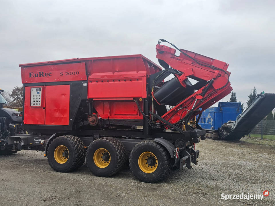 Rozdrabniacz dwuwałowy Eurec Rok produkcji 2008 wielkopolskie Krzykosy