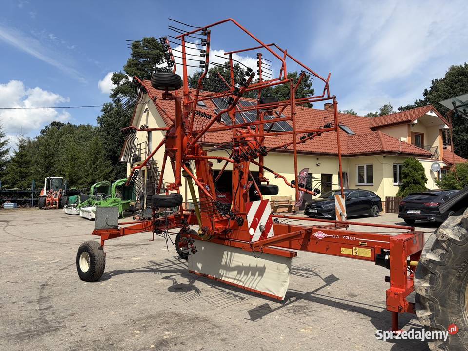 Zgrabiarka 2 karuzelowa Kuhn GA 7301 73m Zgrabiarki i przetrząsacze sprzedam
