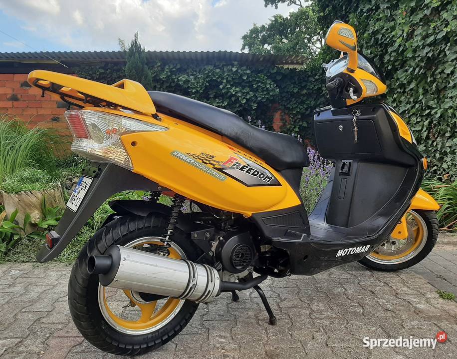 Mega zadbany duży mocny skuter Motomar Freedom