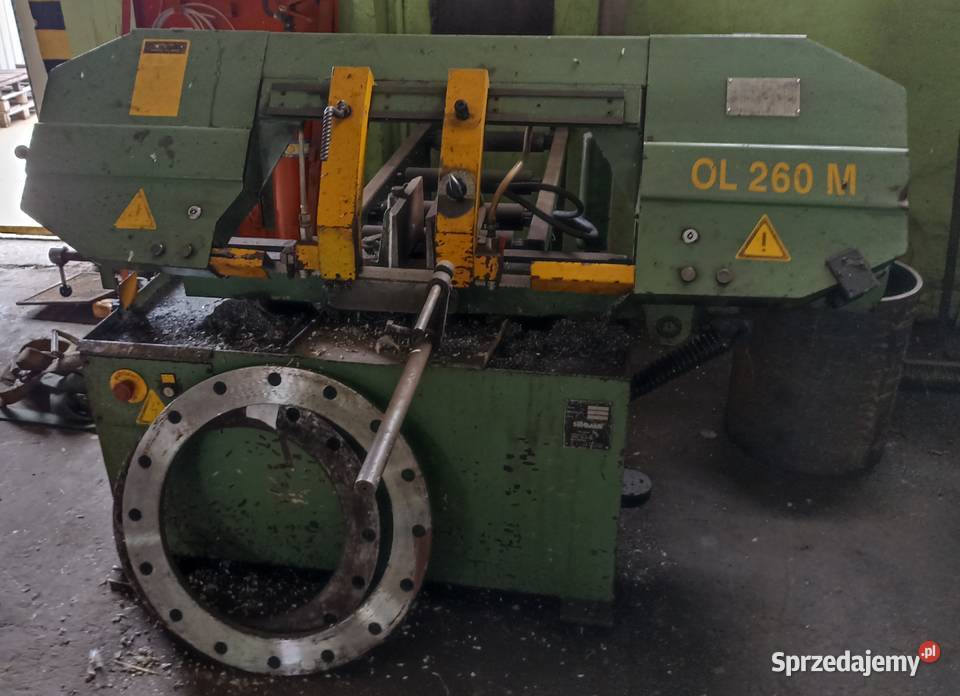 Piłaprzecinarka taśmowa Siloma model OL 260 M