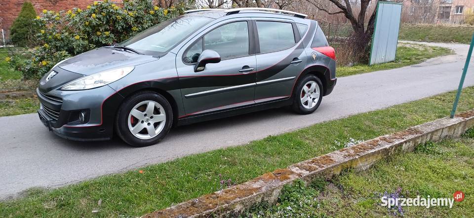 Peugeot 207 SW 14 2011r klimatronik dwu strefowy Sulechów