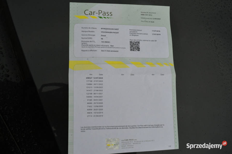 Volkswagen Passat 16 TDI Automat 7B Serwis Full Hrubieszów