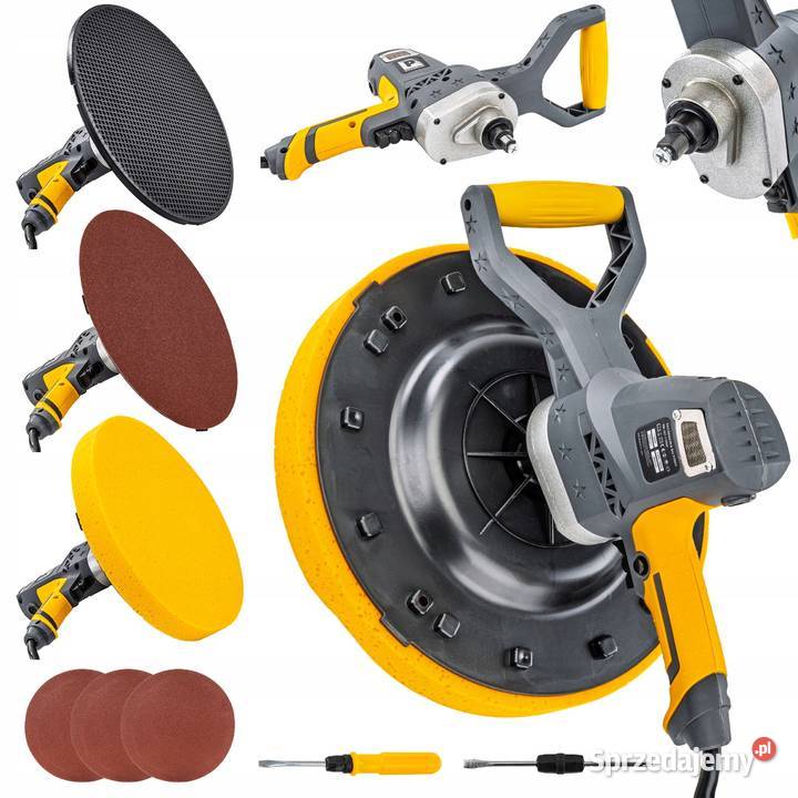 Zacieraczka tynków gładzi styropianu szlifierka Katowice