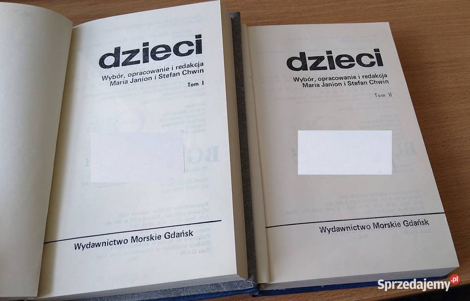 Dzieci T 12 wybór oprac i red Maria Janion i Gdańsk