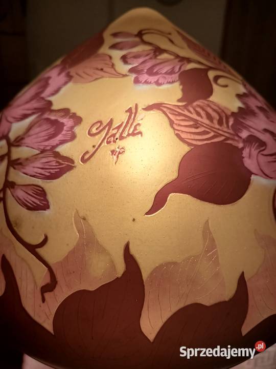 Piękna lampa Galle kujawsko-pomorskie Toruń sprzedam