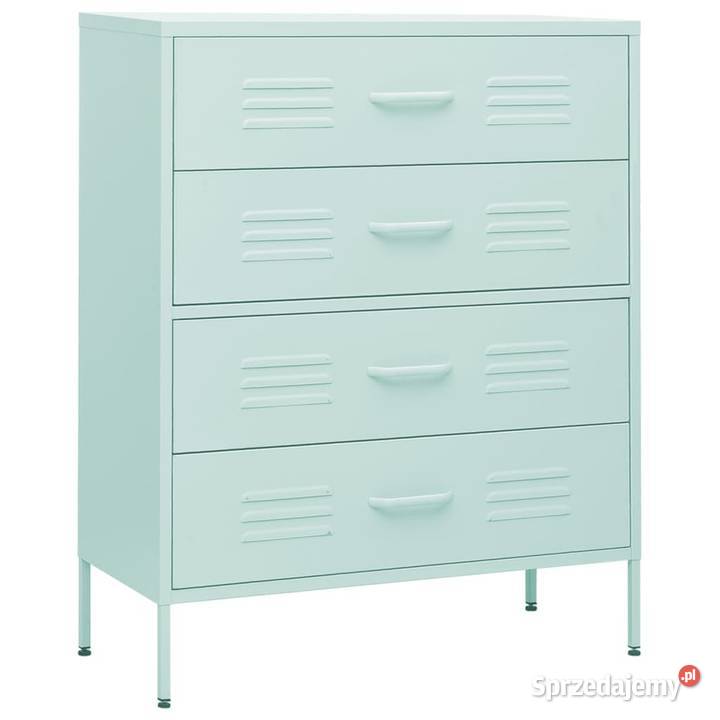 vidaXL Szafka z szufladami miętowa 80x35x1015 mazowieckie Warszawa