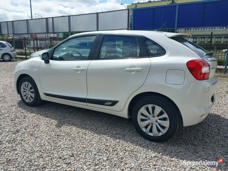 Suzuki Baleno Biała Perła SALON pierwszy wł 54 Hatchback Warszawa sprzedam