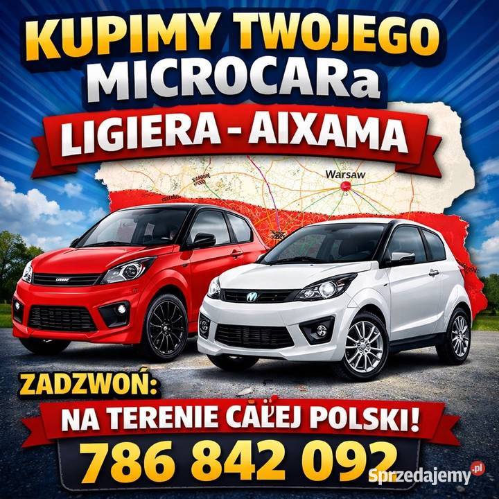 SKUP MICROCAR Aixam Ligier Każdy Stan Żagań usługi moto