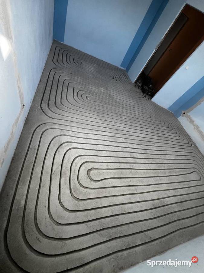 Frezowanie pod ogrzewanie podłogowe Małopolska małopolskie Słopnice