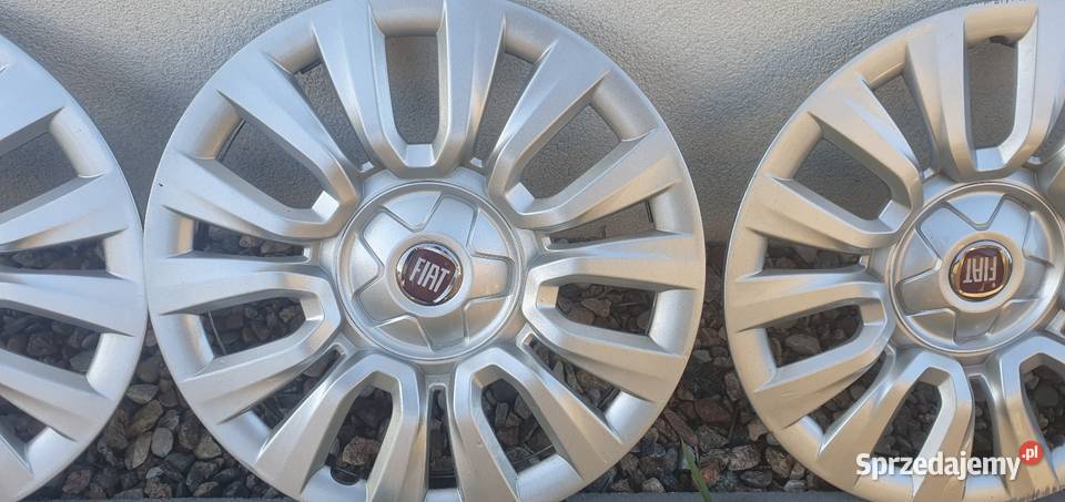 4x 15 kołpaki ORYGINALNY FIAT WYSYŁKA wielkopolskie Pobiedziska