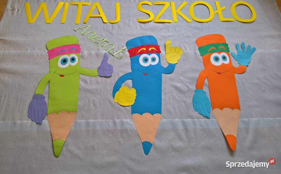 Dekoracje na Rozpoczęcie roku szkolnego z mazowieckie sprzedam