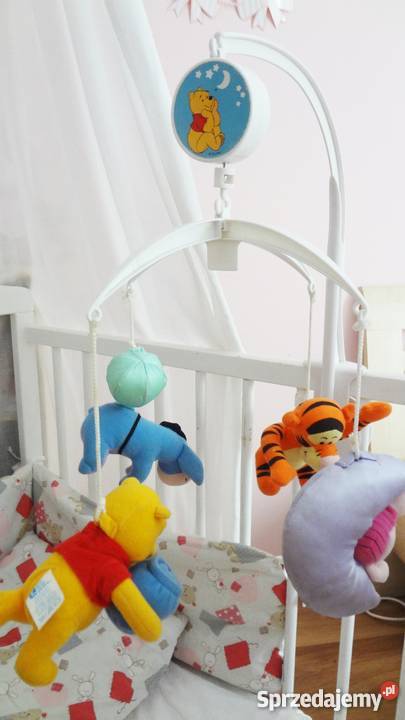 Karuzela do łóżeczka nakręcana pozytywka Kubuś Tkanina  kujawsko-pomorskie Bydgoszcz