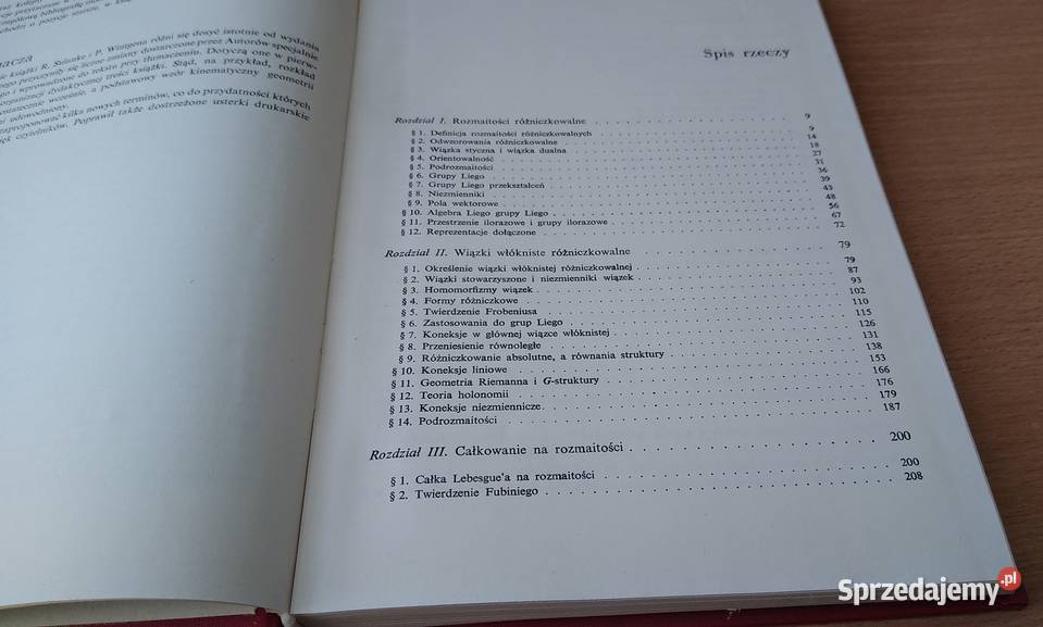 Geometria różniczkowa i teoria wiązek Sulanke Książki naukowe i popularnonaukowe