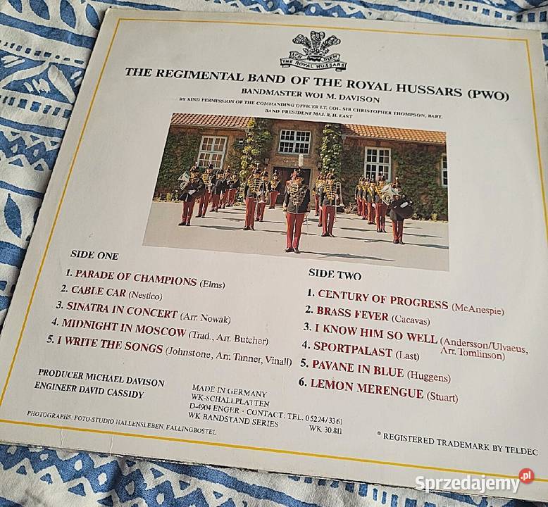 Orkiestra Pułkowa Królewskich Husarów PWO płyta płyta winylowa