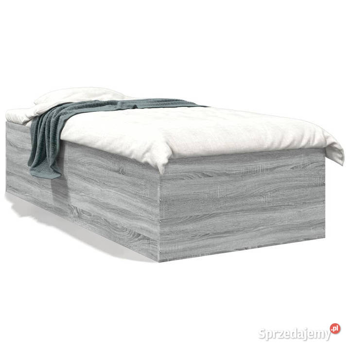 Rama łóżka szary dąb sonoma materiał 93cm Warszawa sprzedam