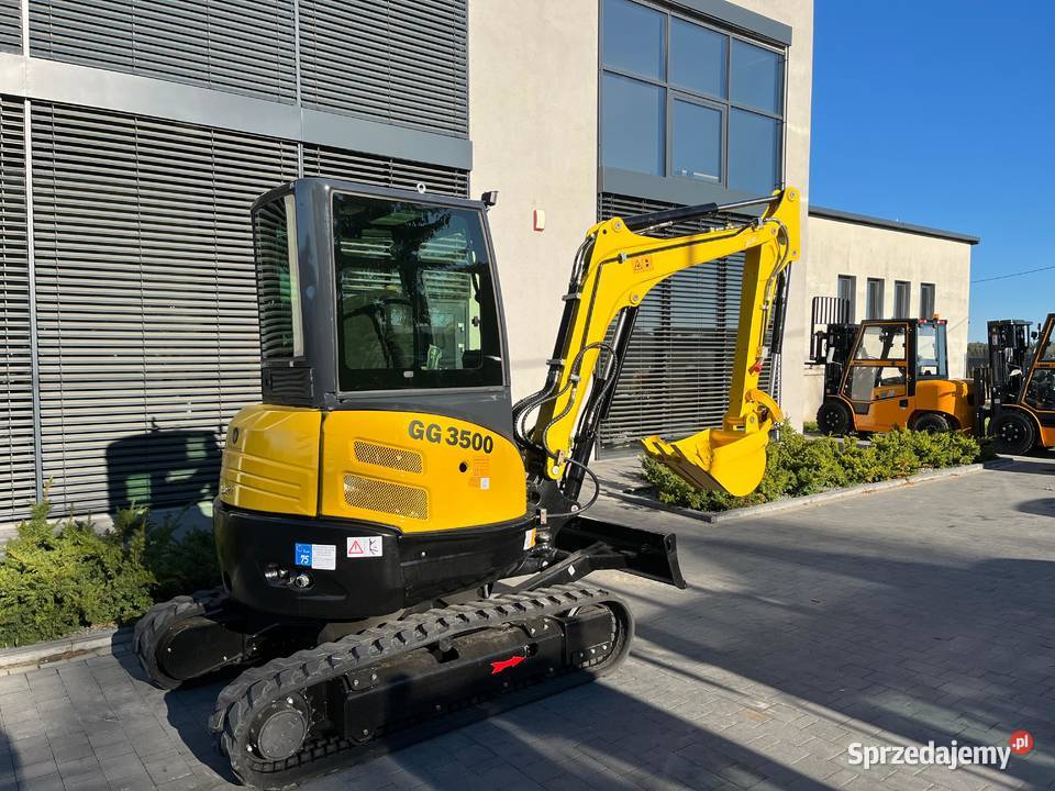 Nowa Koparka GG3500 Gunter Grossmann Maszyny budowlane Bydgoszcz