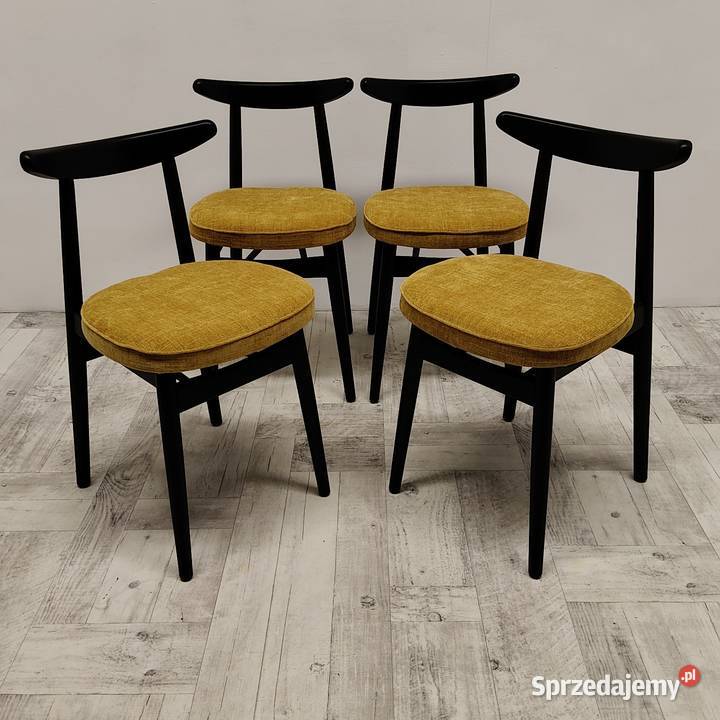 krzesło krzesła Finn A1609 Hałas PRL design łódzkie Radomsko sprzedam