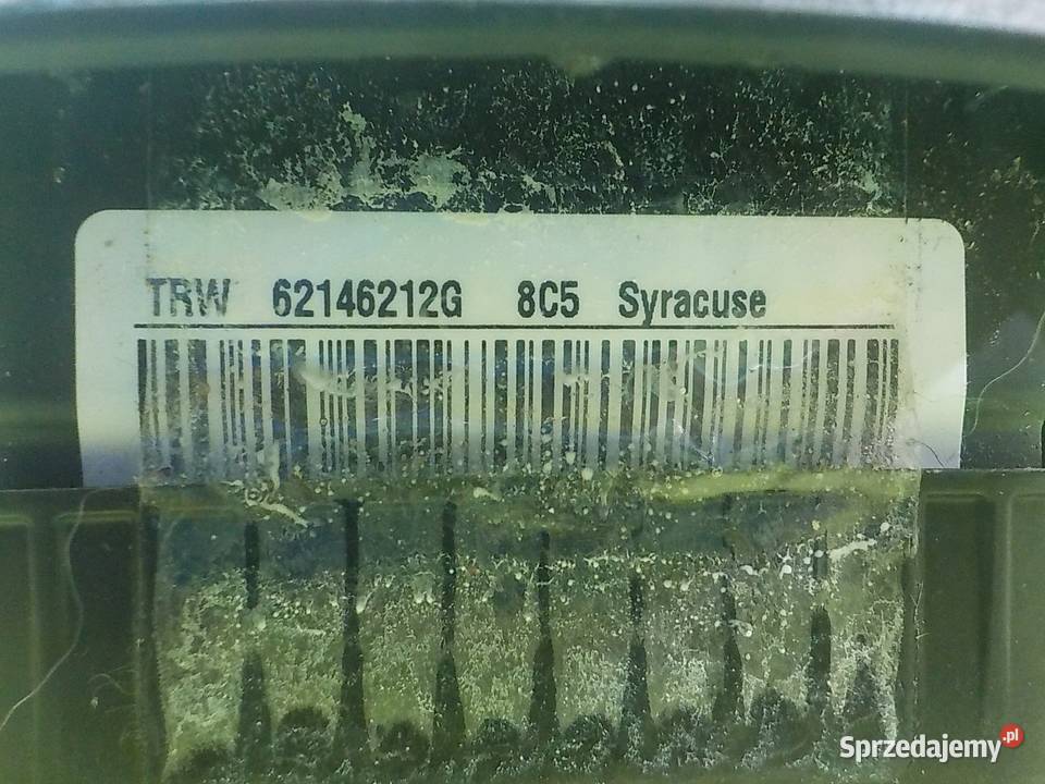 FIESTA MK7 16 TDCI 12r AIRBAG poduszka kierowcy mazowieckie Suków