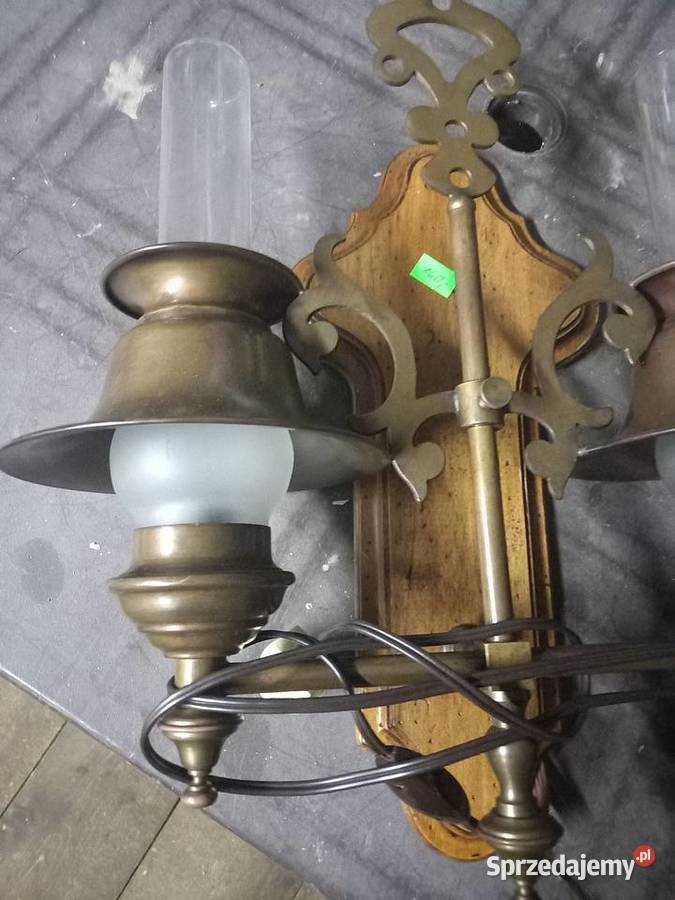 Kinkiet na 2 żarówki podkarpackie Jasło