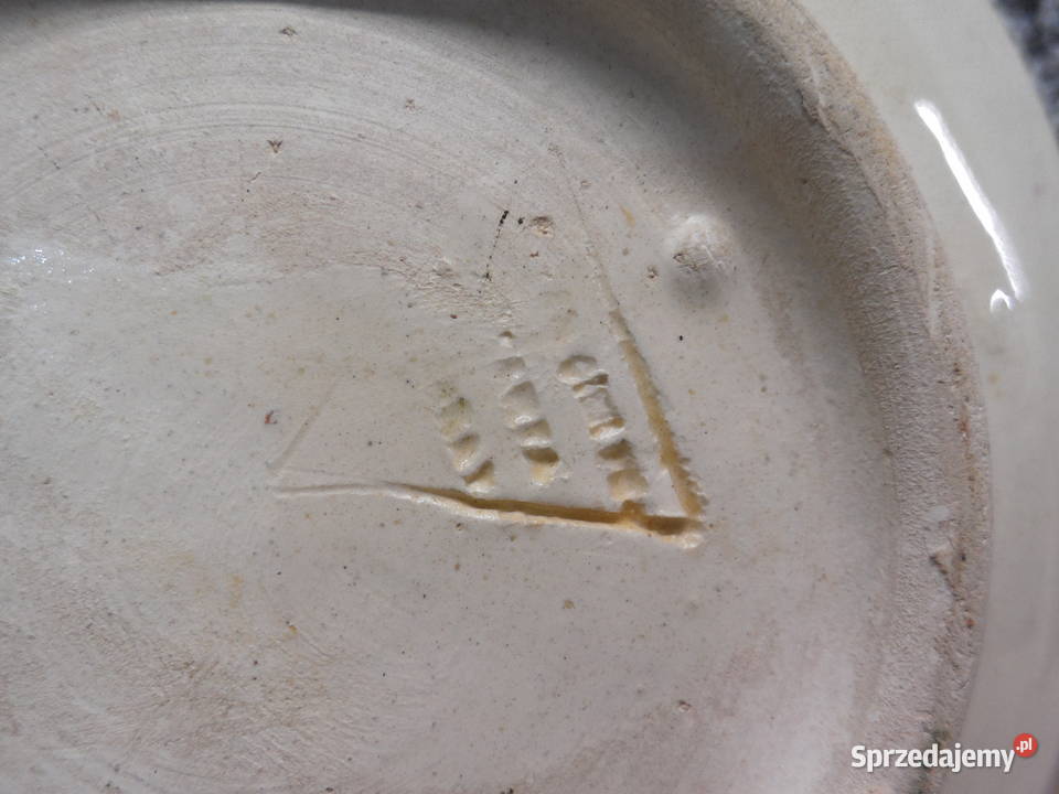 Ceramiczny talerz Włochy