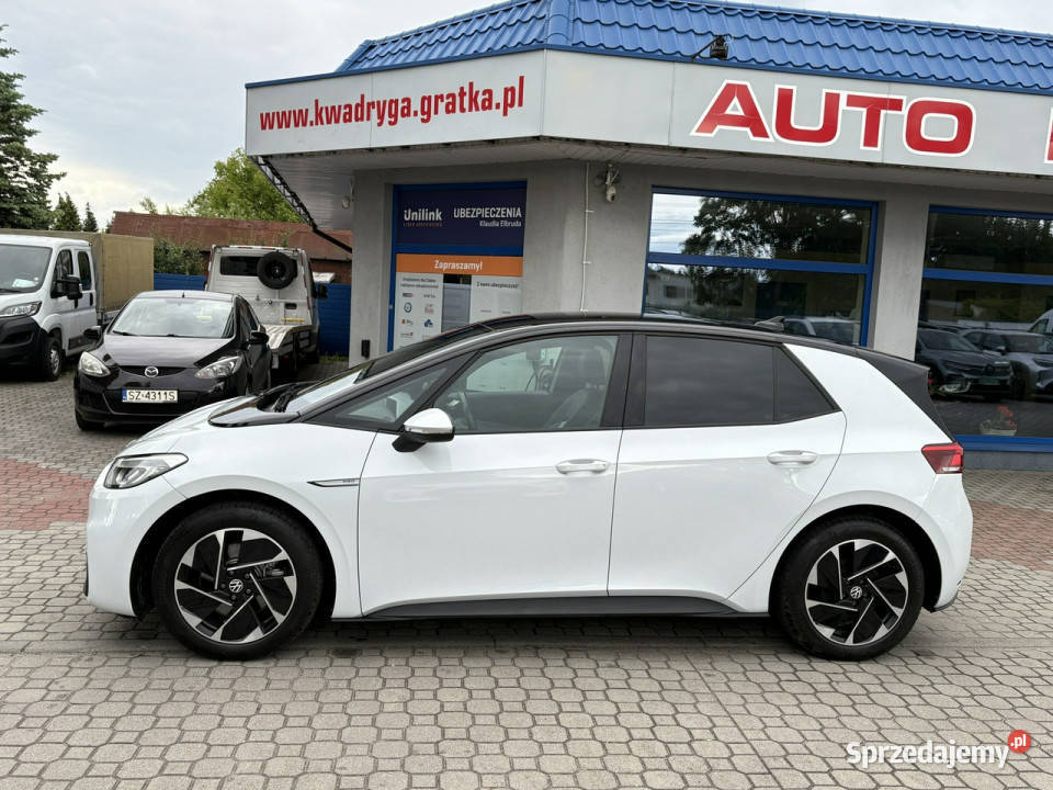 Volkswagen ID3 PRO 107 KW Biała perła Pół śląskie Tarnowskie Góry