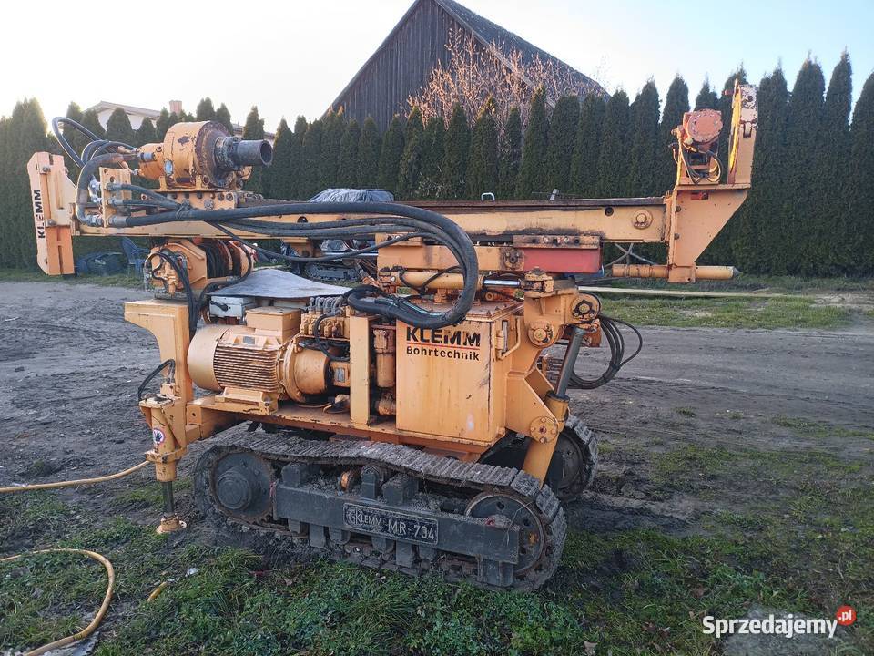 Wiertnica pneumatyczno płuczkowa elektryczna Zimnowoda