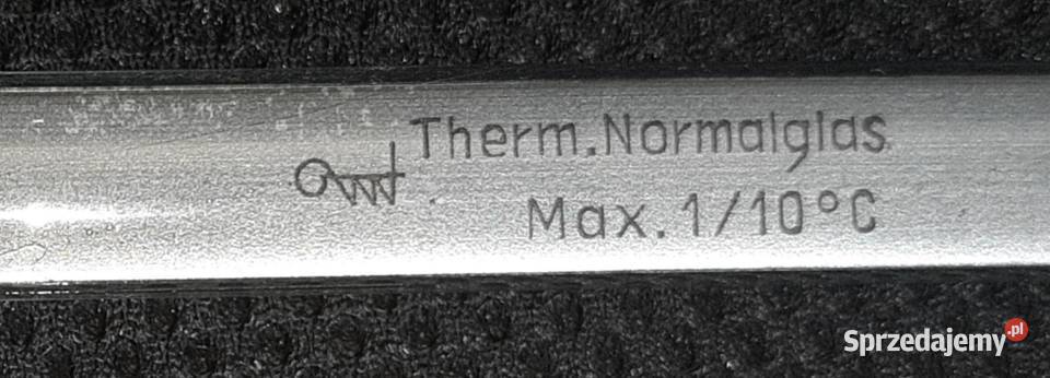 Dwa termometry medyczne z okresu PRL Sosnowiec