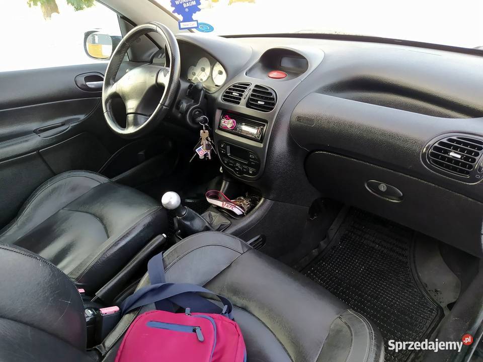 Peugeot 206 CC Lift 16 2002 Skóry Bogata podkarpackie