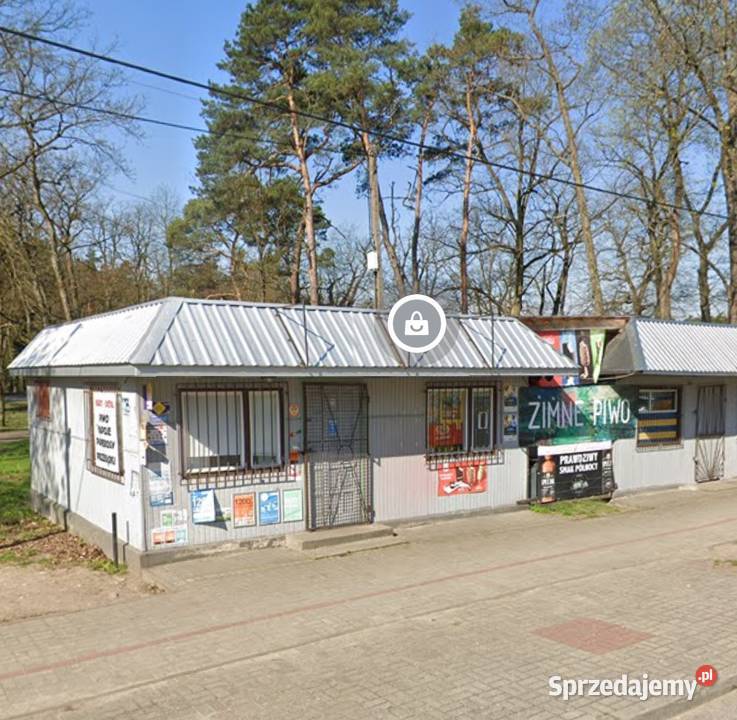 Kiosk Sklep Pawilon handlowy 3 w 1 lubuskie Drezdenko