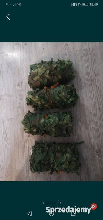 Siatka maskującą 3x3m Częstochowa sprzedam