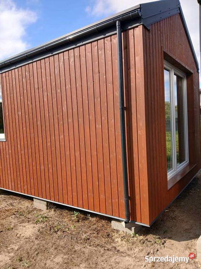 Domek szkieletowy całoroczny 35m2 Rządza