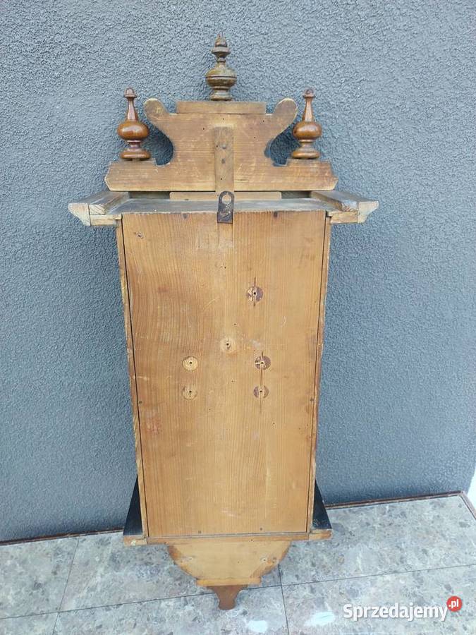 Szafka witrynka kapliczka ze skrzyni zegara pomorskie Tczew