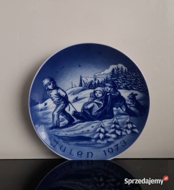 Kolekcjonerski talerz świąteczny Bareuther Rotmanka