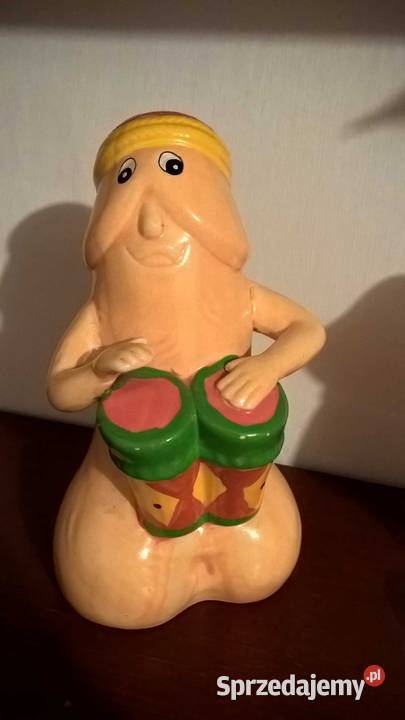 figurka skarbonka grający na bębenkach penisek Puławy