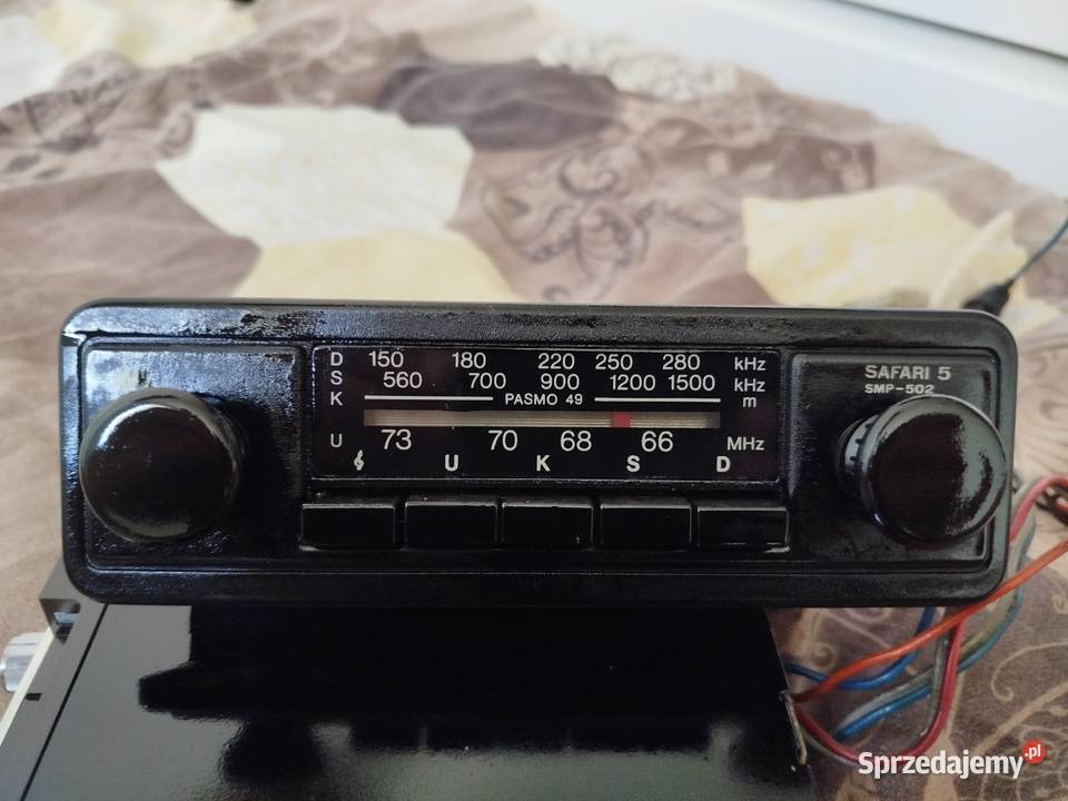 Sprzedam zabytkowe radio samochodowe Safari 5 Radom