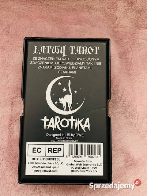 Tarotika Łatwy Tarot karty Warszawa