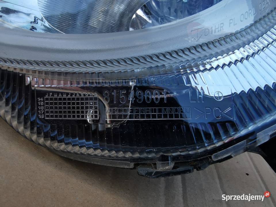 Lampa halogen przód lewy lh Fiat 500 lift 15 wielkopolskie Sieraków