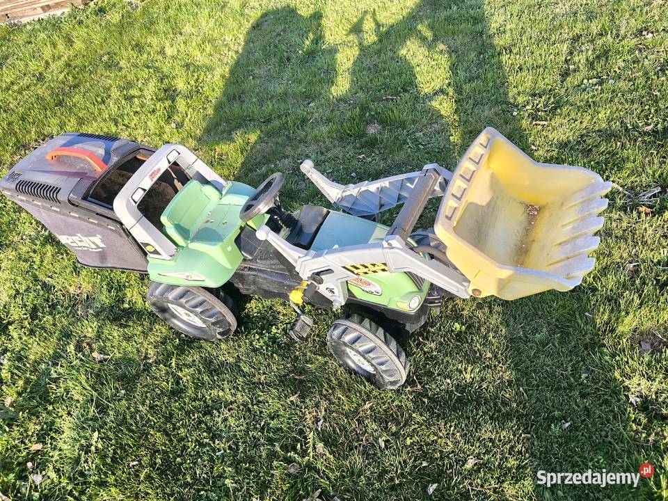 Traktor ładowarka koparka z napędem na pedały 30kg śląskie sprzedam