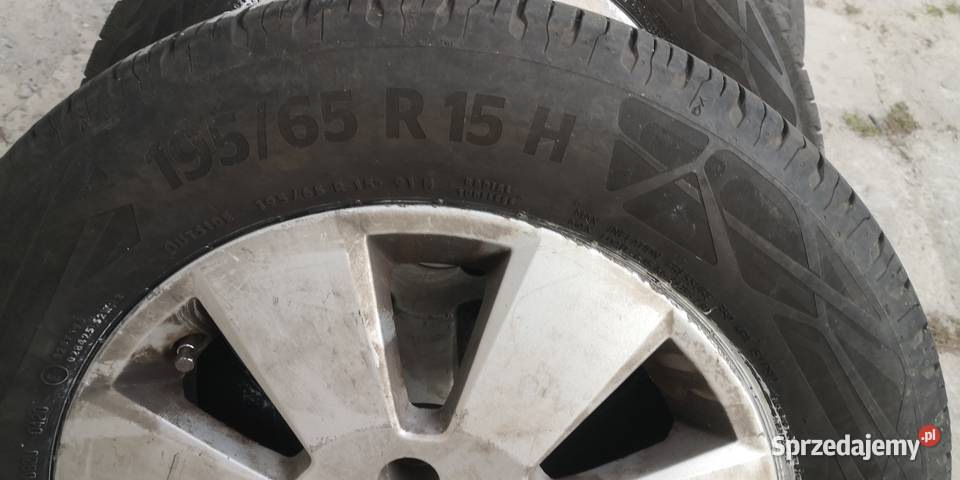 Opel felgi z oponami 15 4x100 4 Samochodowe