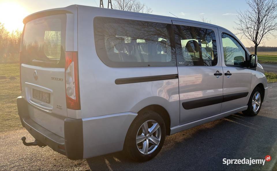 Fiat Scudo Long 9 osób 2x Klima 2x drzwi suwane łódzkie