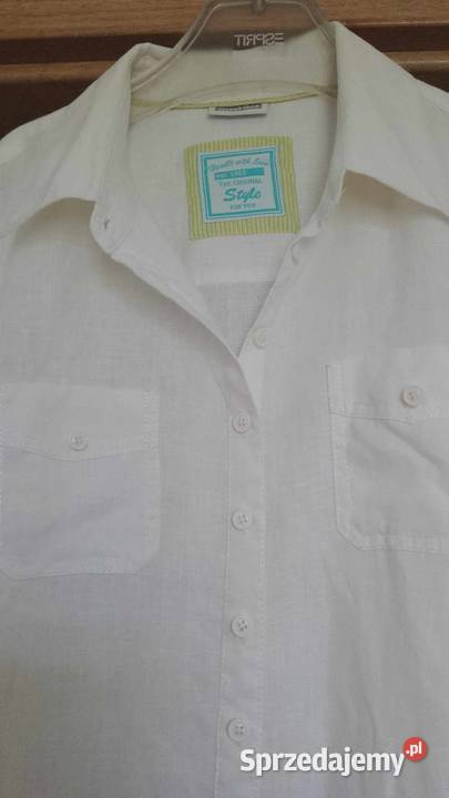 Bluzka tunika damska koszulowa marki STREET ONE biały śląskie Częstochowa