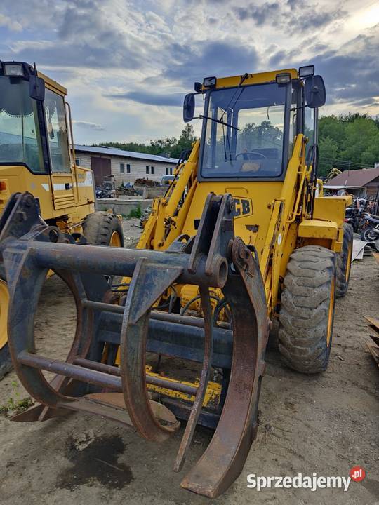 Ładowarka Kołowa Przegubowa JCB 415 z Chwytakiem Tymowa