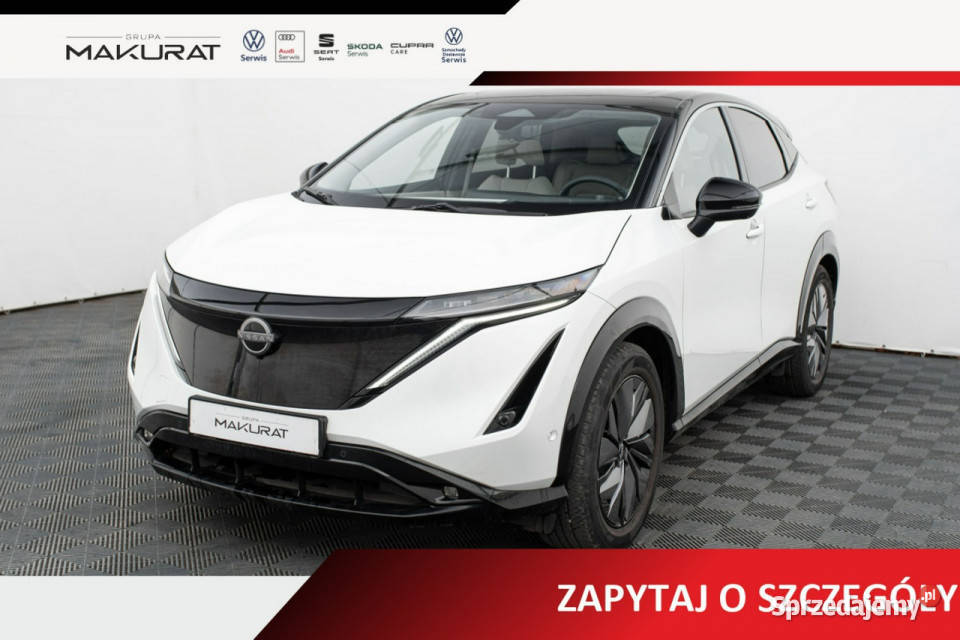 Nissan Ariya ZS052SX63kWh Evolve Szklany dach Pępowo