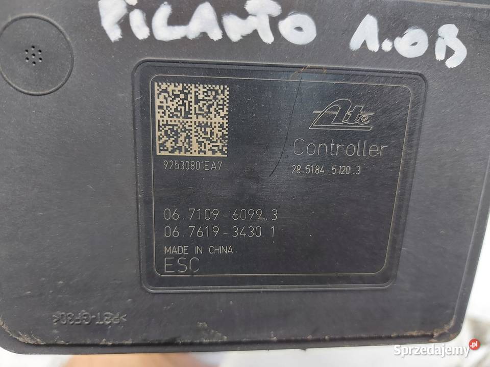 Kia Picanto IV III LIFT 2025r pompa abs