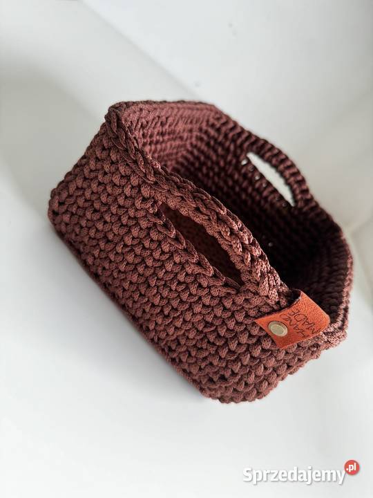 Koszyczek ze sznurka poliestrowego