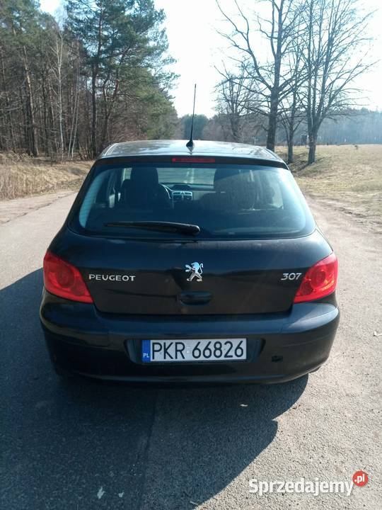 Peugeot 307 16 zarejestrowany PT OC 109KM sprzedam