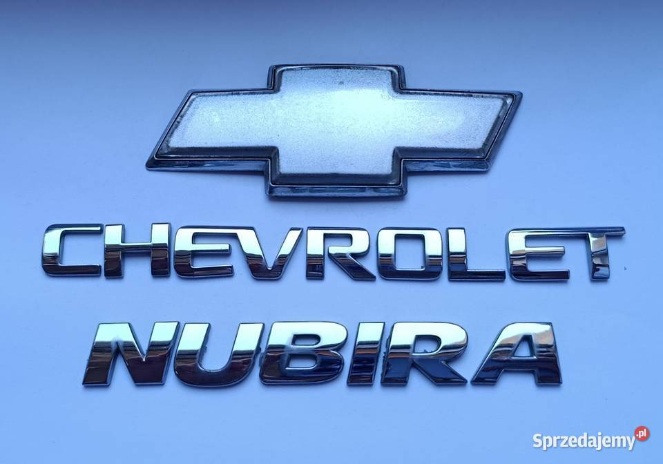 Napis emblemat Chevrolet Nubira 0410r Lipno