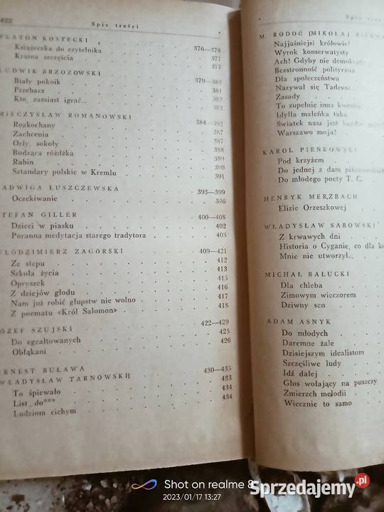 Księga wierszy polskich księgarnia internetowa
